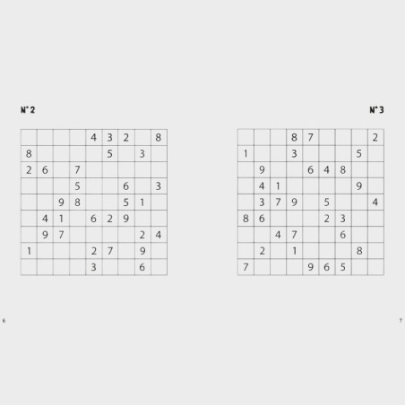 Grille Sudoku à gros caractères