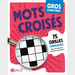 Mots croisés à gros caractères