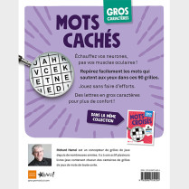  mots cachés à gros caractères couverture arriere