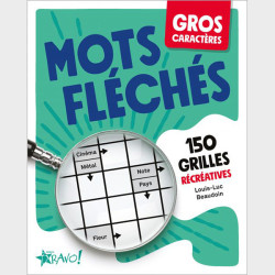 Mots fléchés à gros caractères