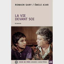 Livre à gros caractères - Romain Gary / Émile Ajar - LA VIE DEVANT SOI