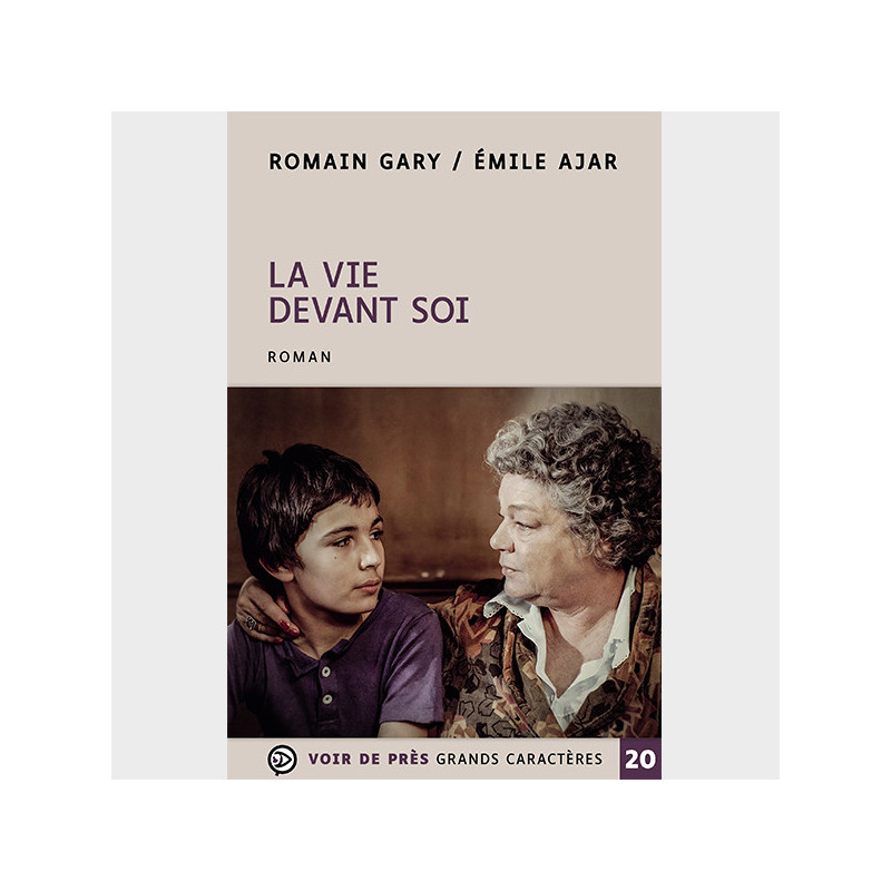 Livre à gros caractères - Romain Gary / Émile Ajar - LA VIE DEVANT SOI