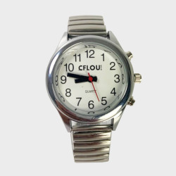 Montre parlante gros chiffres et grosse aiguille