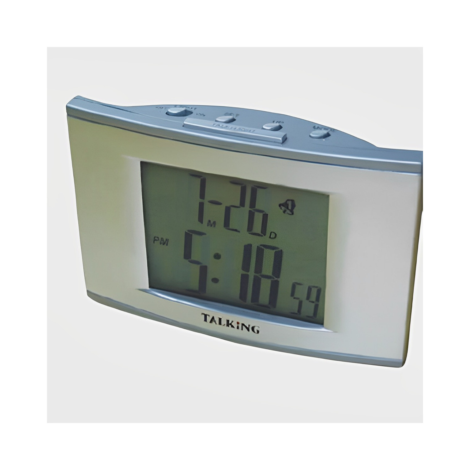Réveil numérique parlant avec thermomètre