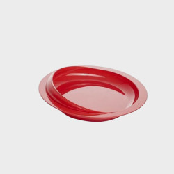 Assiette ventouse micro-ondable