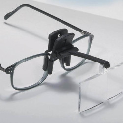 Sur lunettes loupe avec 4 lentilles