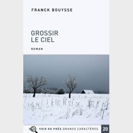 Livre à  gros caractères - Bouysse Franck - Grossir le ciel