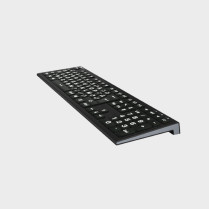 Clavier PC à gros caractères rétro-éclairé touches lumineuses