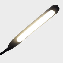 Lampe anti-éblouissement sur pied vue du dessous