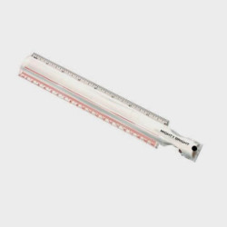 Règle loupe de 20 cm avec graduation