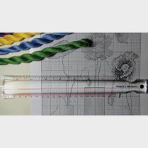 Règle loupe de 20 cm avec graduation