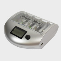 Chargeur de piles parlant Power-Max