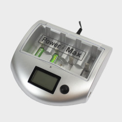 Chargeur de piles parlant Power-Max