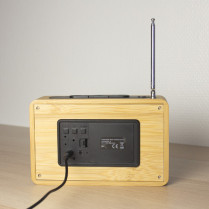 Réveil Radio FM_vue arrière