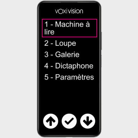 Machine à lire portable VoxiVision