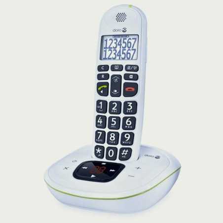 Téléphone sans fil Doro PhoneEasy 115 parlant avec répondeur