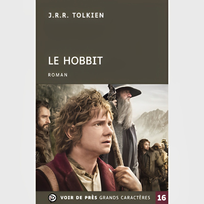 Livre gros caractères - Le Hobbit - J.R.R. Tolkien
