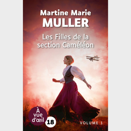Livre gros caractères - Les Filles de la section Caméléon - Martine Marie Muller
