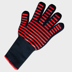 Sans Marque Gants anti chaleur - Rouge à prix pas cher