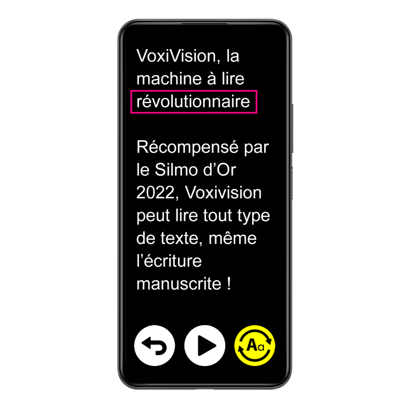 Machine à lire portable VoxiVision 2024