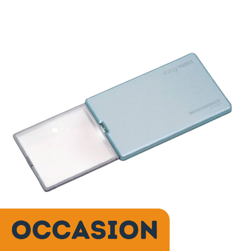 Fine loupe de poche éclairante occasion