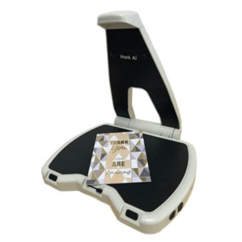 Machine à lire Hark Reader IA de dépliée de face