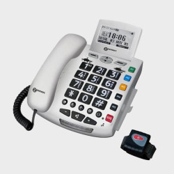 Téléphone filaire gros caractères